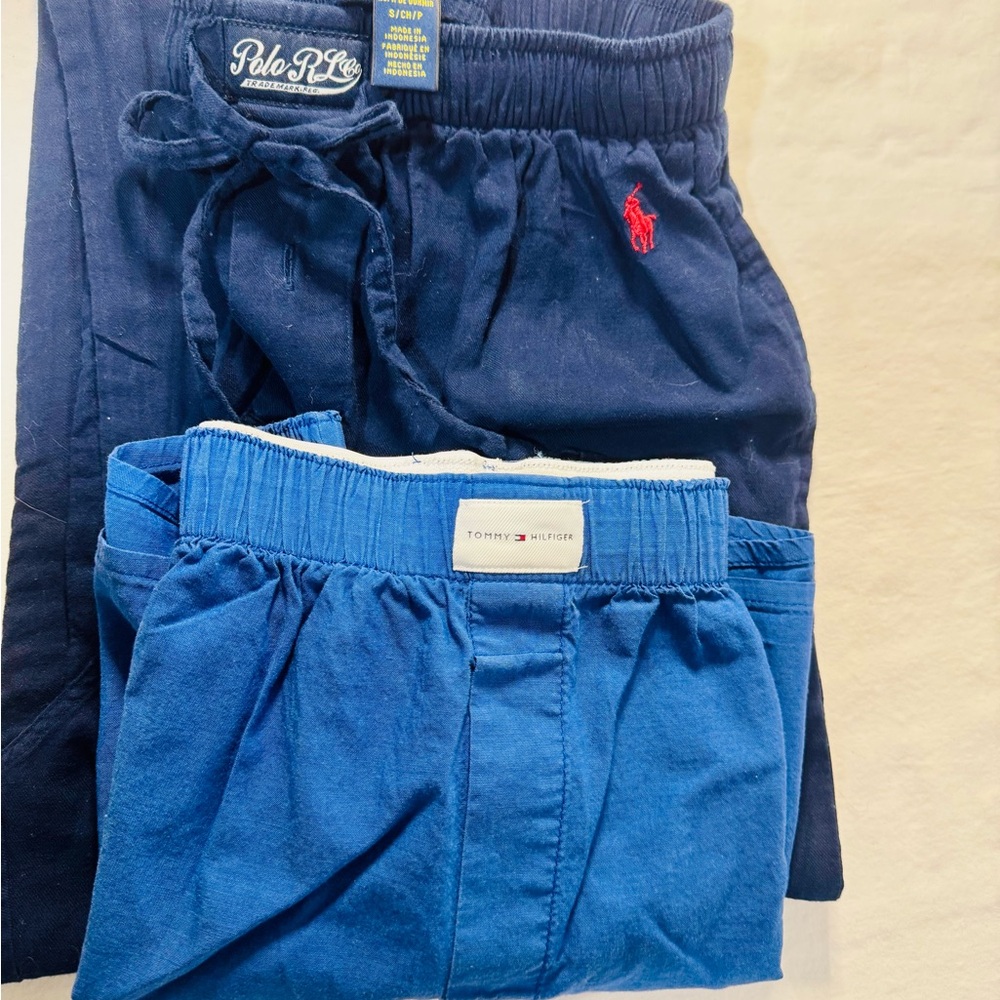 Polo by Ralph Lauren Kids Navy and Blue Joggers